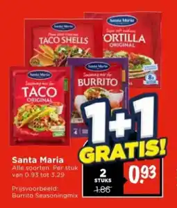 Vomar Voordeelmarkt Santa Maria aanbieding