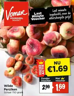 Vomar Voordeelmarkt Wilde Perziken aanbieding