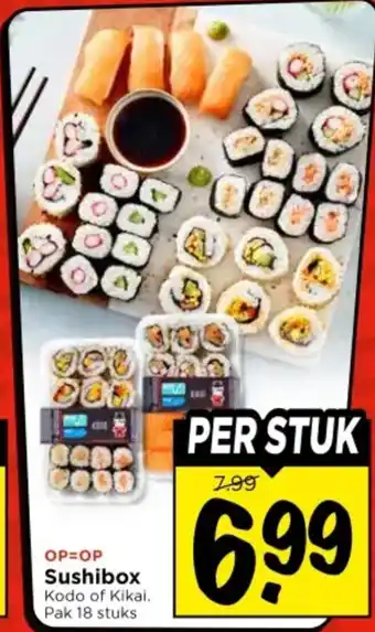 Vomar Voordeelmarkt Sushibox aanbieding