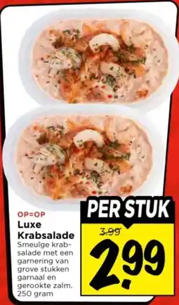 Vomar Voordeelmarkt Luxe Krabsalade aanbieding