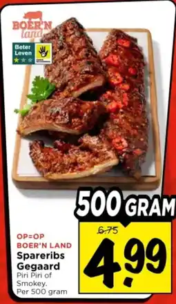 Vomar Voordeelmarkt Spareribs Gegaard aanbieding