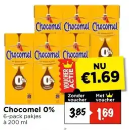 Vomar Voordeelmarkt Chocomel 0% aanbieding