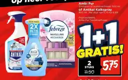 Vomar Voordeelmarkt Ambi Pur of Antikal Kalkspray aanbieding