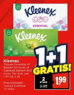 Vomar Voordeelmarkt Kleenex aanbieding