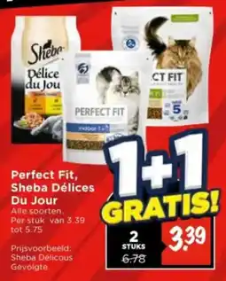 Vomar Voordeelmarkt Perfect Fit, Sheba Délices Du Jour aanbieding