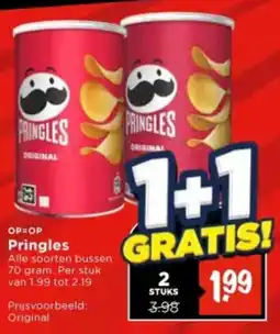 Vomar Voordeelmarkt Pringles aanbieding