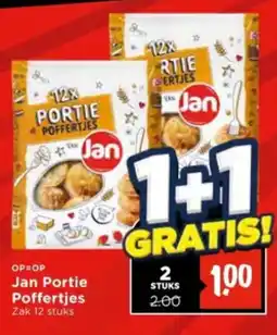 Vomar Voordeelmarkt Jan Portie Poffertjes aanbieding