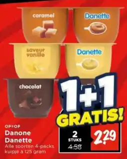 Vomar Voordeelmarkt Danone Danette aanbieding