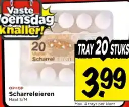 Vomar Voordeelmarkt Scharreleieren aanbieding