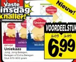Vomar Voordeelmarkt Uniekaas aanbieding