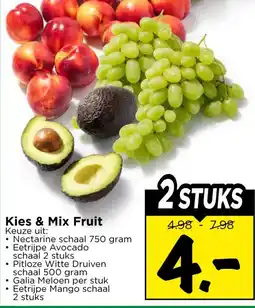 Vomar Voordeelmarkt Kies & Mix Fruit aanbieding