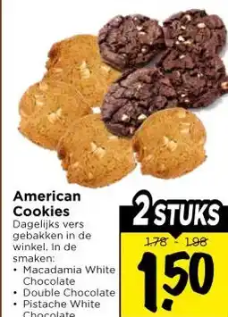 Vomar Voordeelmarkt American Cookies aanbieding
