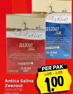 Vomar Voordeelmarkt Antica Salina Zeezout aanbieding