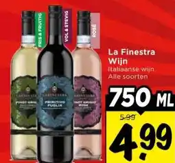 Vomar Voordeelmarkt La Finestra Wijn aanbieding