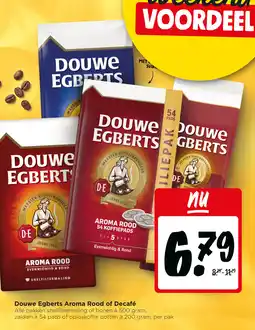 Jumbo Douwe Egberts Aroma Rood of Decafé aanbieding