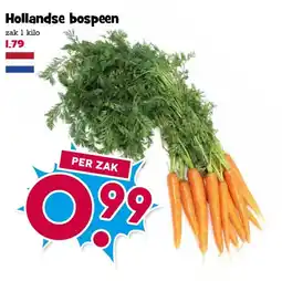 Boon`s Markt Hollandse bospeen aanbieding