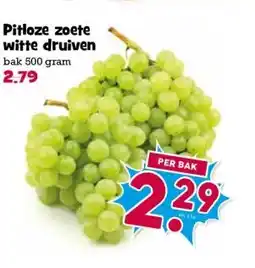 Boon`s Markt Pitloze zoete witte druiven aanbieding