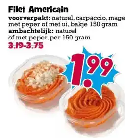 Boon`s Markt Filet Americain aanbieding