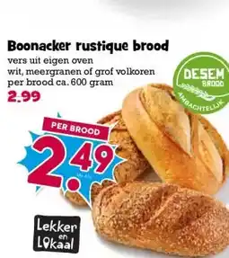 Boon`s Markt ALLEDAAGS WITTE BOLLEN EN/OF TARWEBOLLEN aanbieding