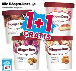 Boon`s Markt Alle Häagen-Dazs ijs aanbieding