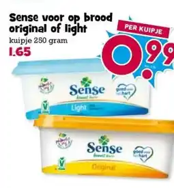 Boon`s Markt Sense voor op brood original of light aanbieding