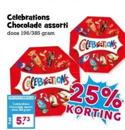 Boon`s Markt Celebrations Chocolade assorti aanbieding