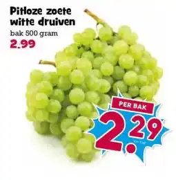 Boon`s Markt Pitloze zoete witte druiven aanbieding