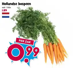Boon`s Markt Hollandse bospeen aanbieding