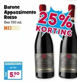 Boon`s Markt Barone Appassimento Rosso aanbieding