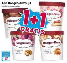 Boon`s Markt Alle Häagen-Dazs ijs aanbieding