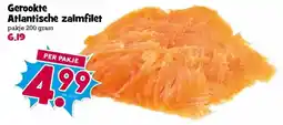 Boon`s Markt Gerookte Atlantische zalmfilet aanbieding