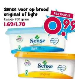 Boon`s Markt Sense voor op brood original of light aanbieding