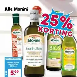 Boon`s Markt Alle Monini aanbieding