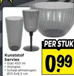 Vomar Voordeelmarkt Kunststof Servies aanbieding