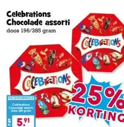 Boon`s Markt Celebrations Chocolade assorti aanbieding