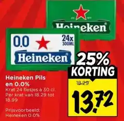 Vomar Voordeelmarkt Heineken Pils en 0.0% aanbieding