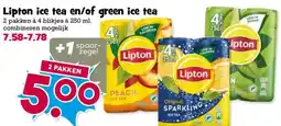 Boon`s Markt Lipton ice tea en/of green ice tea aanbieding