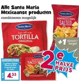 Boon`s Markt Alle Santa Maria Mexicaanse producten aanbieding