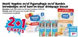 Boon`s Markt Nestlé Yogolino en/of PyjamaPapje en/of Bambix berenkoekjes en/of kant-en-klaar drinkpapje biscuit aanbieding