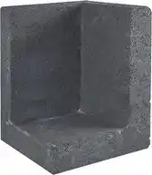 Bol.com L-element hoek zwart 30x30x40 cm aanbieding