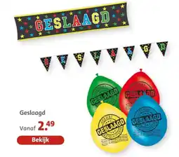 Bruna Geslaagd aanbieding