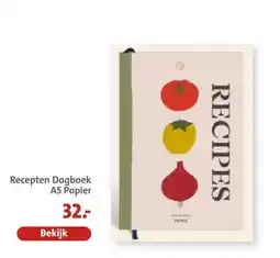 Bruna Recepten Dagboek aanbieding