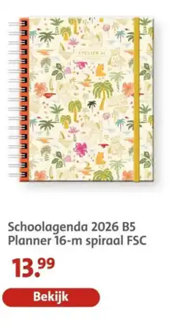 Bruna Schoolagenda 2026 aanbieding