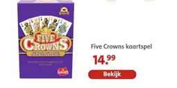 Bruna Five Crowns kaartspel aanbieding