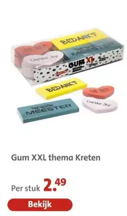 Bruna Gum thema Kreten aanbieding