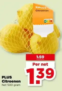 PLUS PLUS Citroenen aanbieding