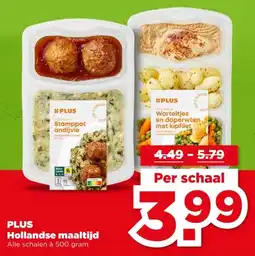 PLUS PLUS Hollandse maaltijd aanbieding