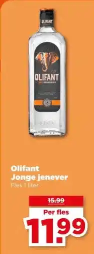 PLUS Olifant Jonge jenever aanbieding