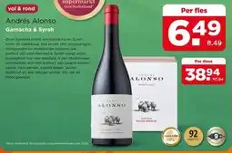PLUS Andrés Alonso Garnacha & Syrah aanbieding