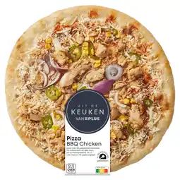 PLUS Uit de keuken van PLUS Pizza BBQ Chicken aanbieding